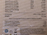 Denim u zonnepaneel m3b 410 btg 108h - 29 stuks - afbeelding 3 van  3