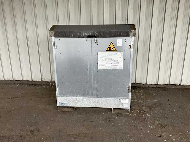 Denios 2p2-s-vv ex112g chemicaliën opslagcontainer - afbeelding 1 van  7