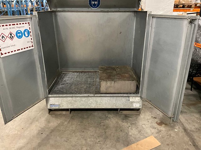 Denios 2p2-s-vv ex112g chemicaliën opslagcontainer - afbeelding 2 van  7
