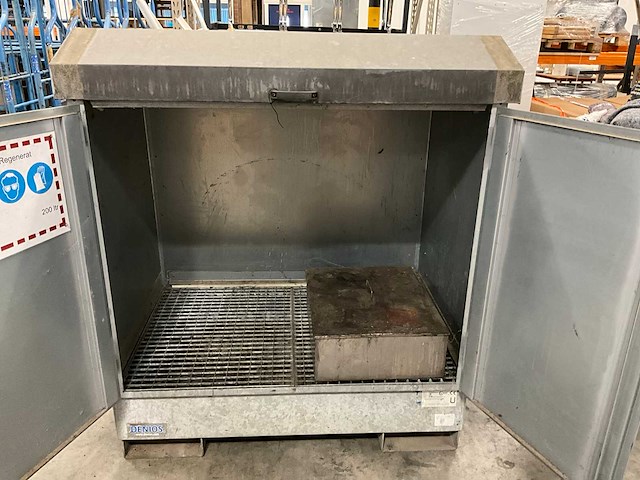 Denios 2p2-s-vv ex112g chemicaliën opslagcontainer - afbeelding 5 van  7