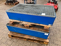 Denios basis e-wanne 200 ltr lekbak (2x) - afbeelding 7 van  7