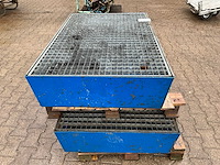 Denios basis e-wanne 200 ltr lekbak (2x) - afbeelding 1 van  7