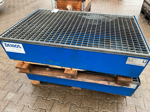 Denios basis e-wanne 200 ltr lekbak (2x) - afbeelding 4 van  7