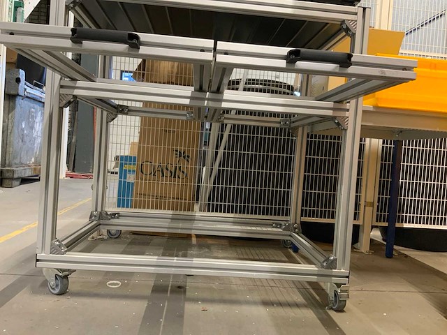 Denios rvs / aluminium afvulsysteem inclusief 3 kantelbare afvulunits - afbeelding 6 van  9