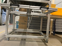 Denios rvs / aluminium afvulsysteem inclusief 3 kantelbare afvulunits - afbeelding 6 van  9