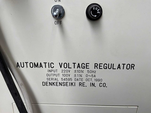 Denkenseiki automatische spanningsregelaar - afbeelding 3 van  3