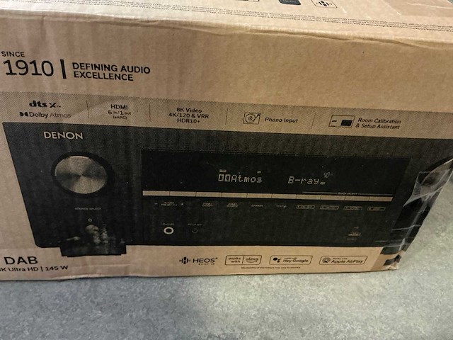 Denon avr-x1700h dab ontvanger - afbeelding 3 van  3