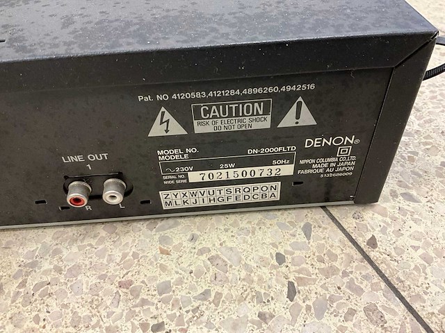 Denon dn-2000fltd cd speler - afbeelding 6 van  6