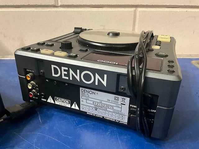 Denon dn-s1000 tabletop cd speler (2x) - afbeelding 4 van  5