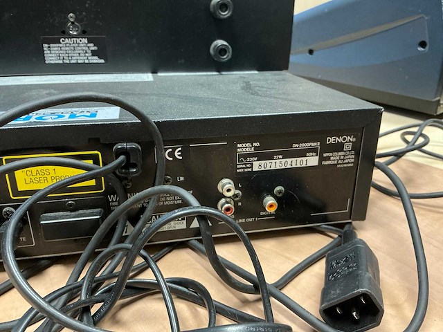 Denon dn2000fiii dubbele cd speler - afbeelding 4 van  5