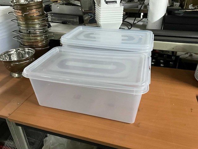 Denox 1/1 gn bakken met deksel (3x) - afbeelding 2 van  6