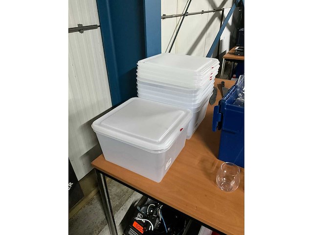 Denox 1/2 gn bakken met deksel (6x) - afbeelding 2 van  6