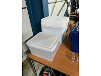 Denox 1/2 gn bakken met deksel (6x) - afbeelding 2 van  6