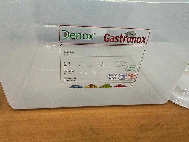 Denox kunststof 2/3 gn bakken (6x) - afbeelding 5 van  7
