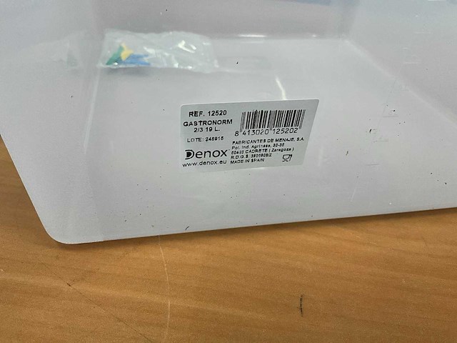 Denox kunststof 2/3 gn bakken (6x) - afbeelding 7 van  7