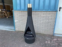 Denver - 125 - tuinhaard zwart 44x125 cm - afbeelding 2 van  5