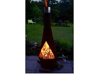 Denver - 125 - tuinhaard zwart 44x125 cm - afbeelding 1 van  5