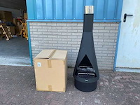 Denver - 125 - tuinhaard zwart 44x125 cm - afbeelding 3 van  5