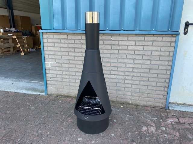 Denver - 125 - tuinhaard zwart 44x125 cm - afbeelding 1 van  3