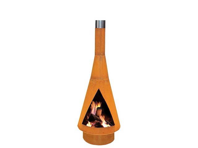 Denver corten - tuinhaard 44x125 cm - afbeelding 5 van  5