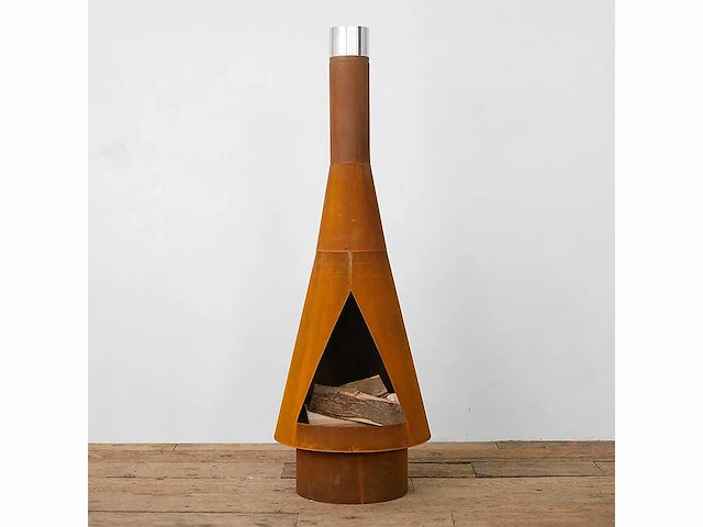 Denver corten - tuinhaard 44x125 cm - afbeelding 2 van  5