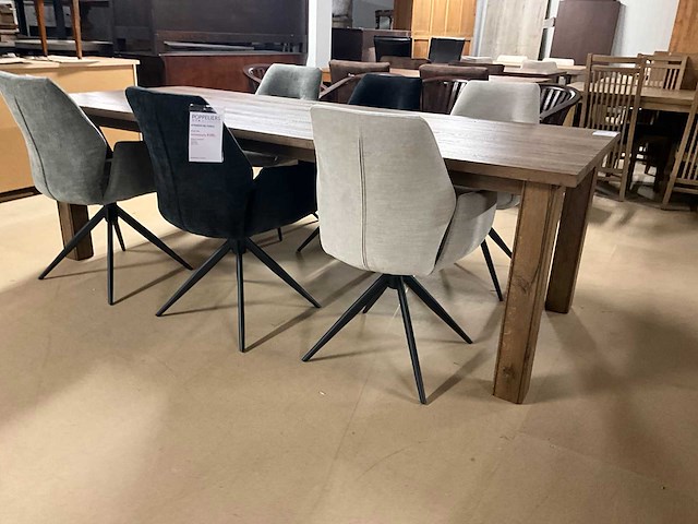 Denver eetkamertafel 240cm - afbeelding 1 van  14