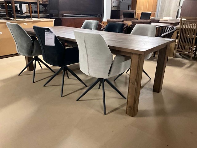 Denver eetkamertafel 240cm - afbeelding 9 van  15