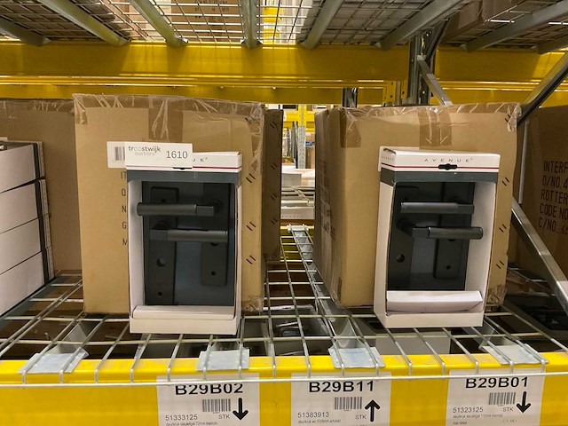 Denver langschild blind deurkruksets (3x) - afbeelding 1 van  4