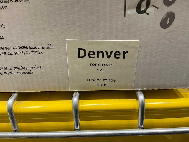 Denver rond rozet deurbeslag (32x) - afbeelding 3 van  4