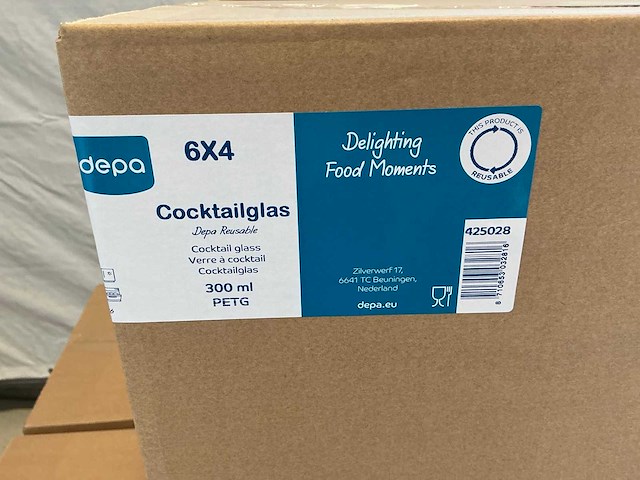 Depa cocktailglas (144x) - afbeelding 3 van  5