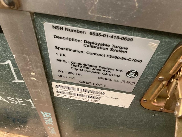 Deployable torque calibration system - afbeelding 3 van  13