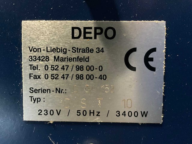 Depo dst10 inductie krimpapparaat - afbeelding 7 van  10