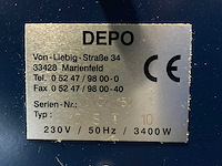 Depo dst10 inductie krimpapparaat - afbeelding 7 van  10