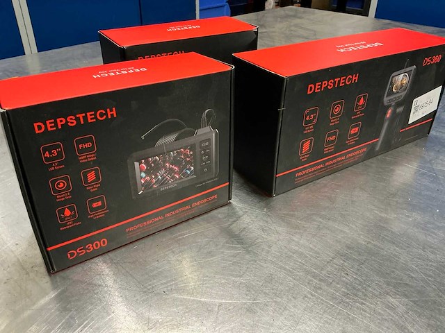 Depstech ds300 + ds360 endoscoop (3x) - afbeelding 1 van  5