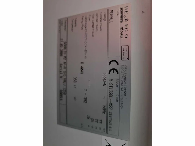 Derigo murali - - verkoop vitrine met externe motor - afbeelding 8 van  8