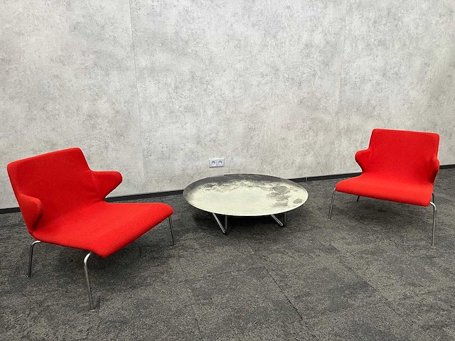 Derin - design lounge set - maan tafel - afbeelding 9 van  15