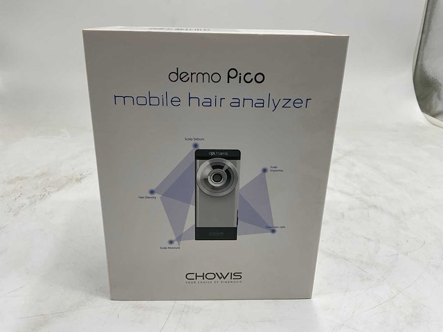 Dermo pico chowis mobile hair analyzer (25x) - afbeelding 3 van  9