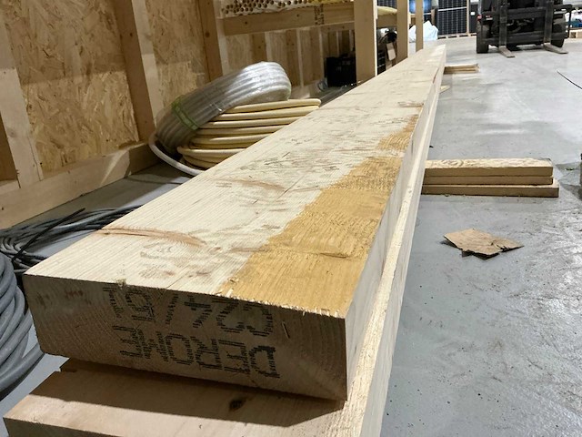 Derome vuren balk (2x) - afbeelding 5 van  5