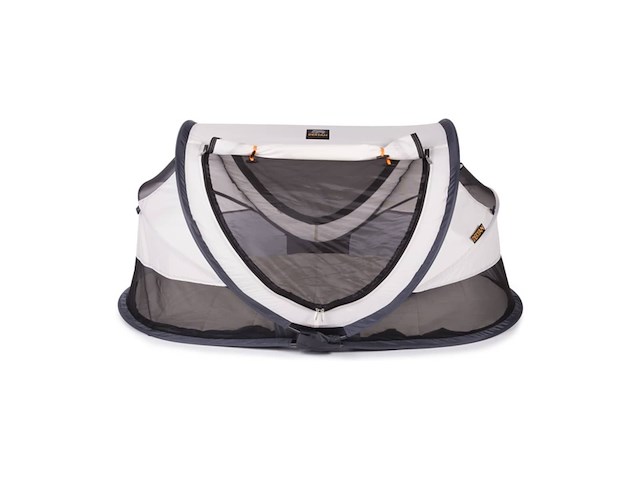 Deryan baby luxe reisbed met matras incl. klamboe & reistas cream - afbeelding 1 van  5