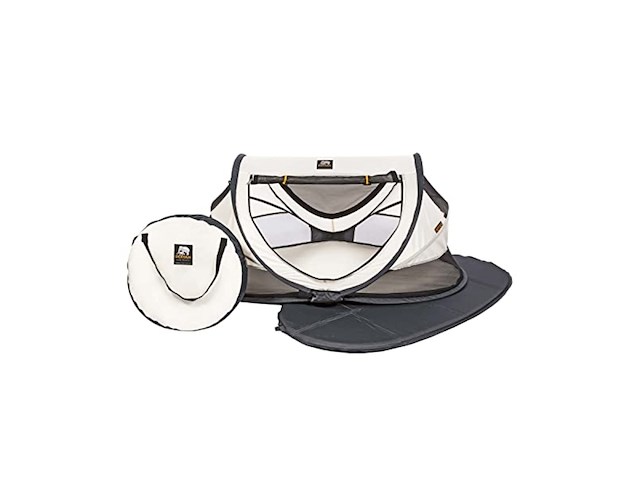 Deryan baby luxe reisbed met matras incl. klamboe & reistas cream - afbeelding 2 van  5