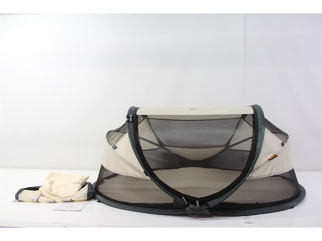 Deryan baby luxe reisbed met matras incl. klamboe &reistas cream - afbeelding 3 van  3