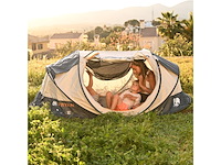 Deryan luxe cocoon pop up tent anti-uv 50+ 2 seconds cream - afbeelding 2 van  5
