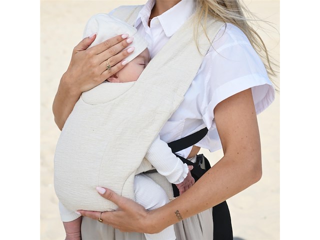 Deryan nova draagzak baby draagzak cream - afbeelding 3 van  4