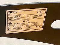 Desa master - xl9 e - mobiele heater - afbeelding 8 van  8