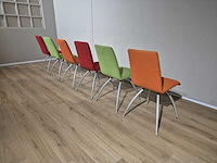 Design - eetkamer - bureau stoelen - dining chair (6x) - afbeelding 4 van  4