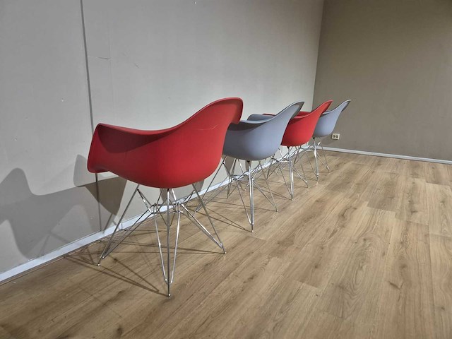 Design - kantoor - eetkamerstoelen (4x) - afbeelding 5 van  5