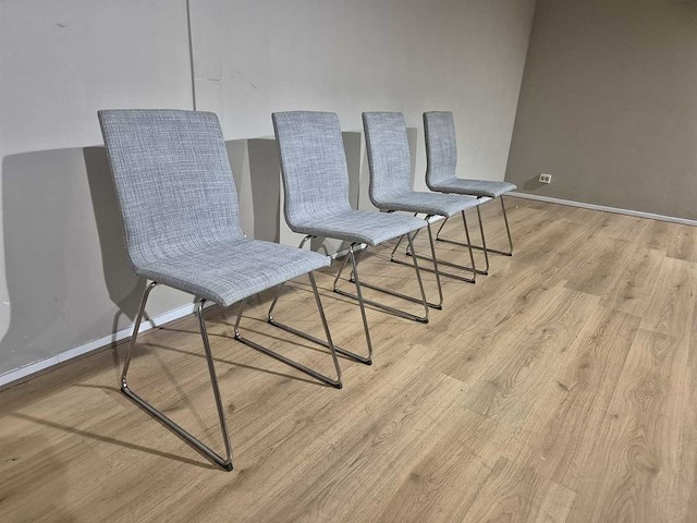 Design - ottowa - vergaderstoelen - eetkamerstoelen(4x) - afbeelding 4 van  11