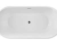Design bad, vrijstaand, wit - afbeelding 2 van  4