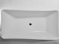 Design bad, vrijstaand, wit - afbeelding 2 van  4