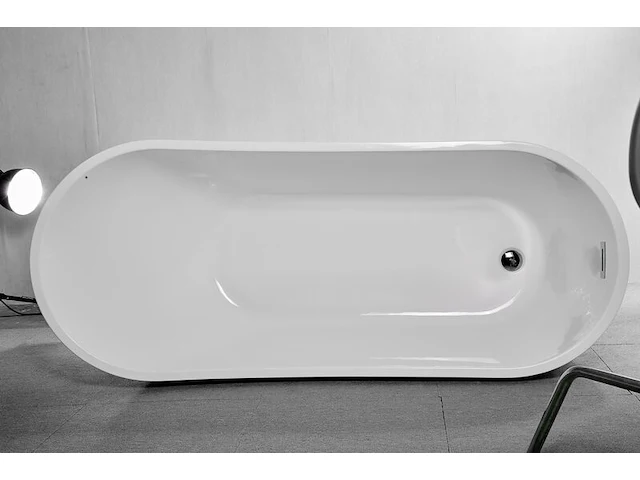Design bad, vrijstaand, wit - afbeelding 2 van  4